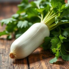 Rzodkiew japońska: zdrowotne właściwości i wartości odżywcze