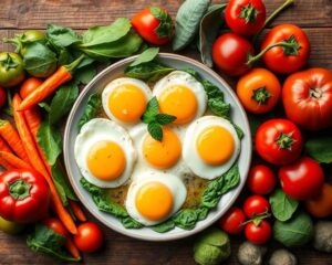 Owowegetarianizm – zdrowa dieta z jajkami i roślinami