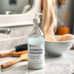 Jak stosować wodę utlenioną do rozjaśniania włosów? Porady i metody