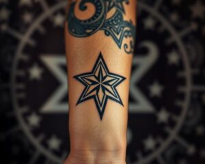 Tatuaże gwiazdki męskie – symbolika, znaczenie i trendy